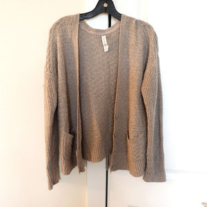 Grey Aeropostale Button Up Cardigan